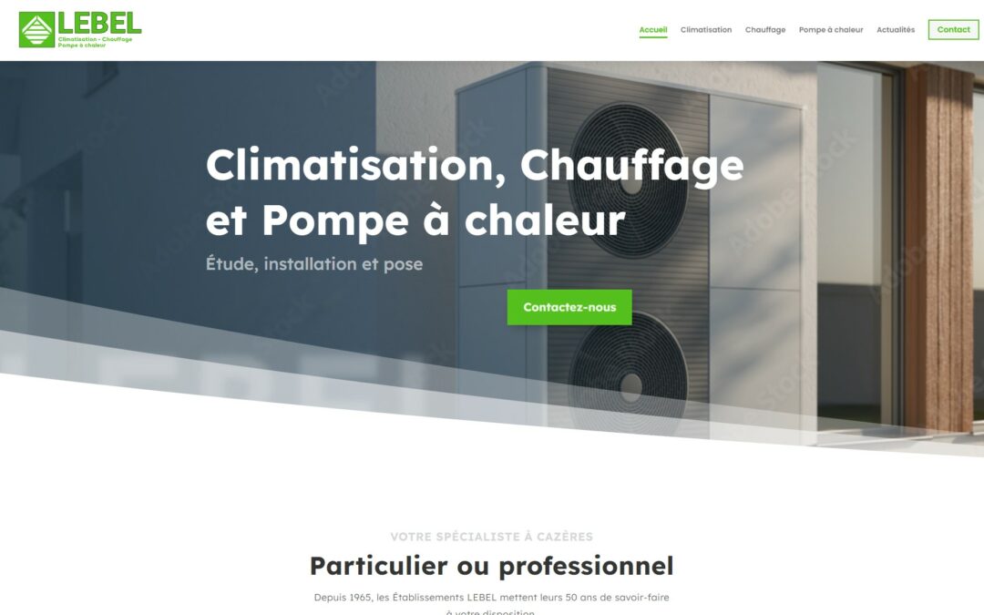 Nouveau site Internet