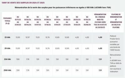 Photovoltaïques : EDF OA vous rachète votre surplus pendant 20 ans